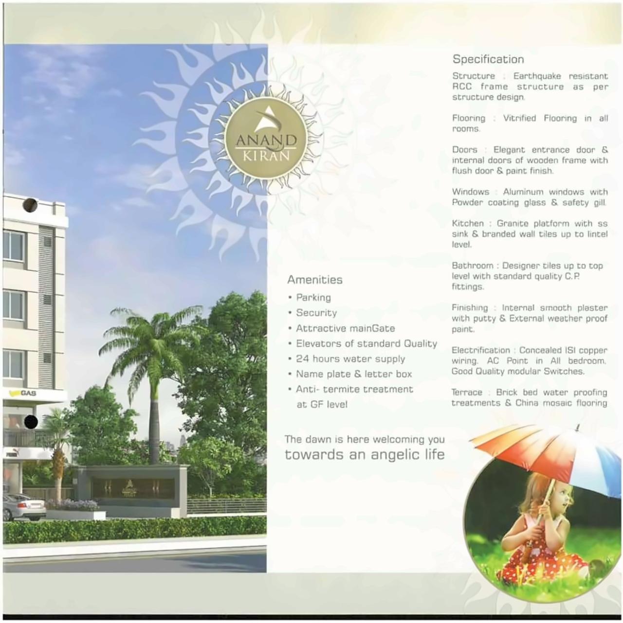  of real estate project Anand Kiran located at Bhayli, Vadodara, Gujarat
