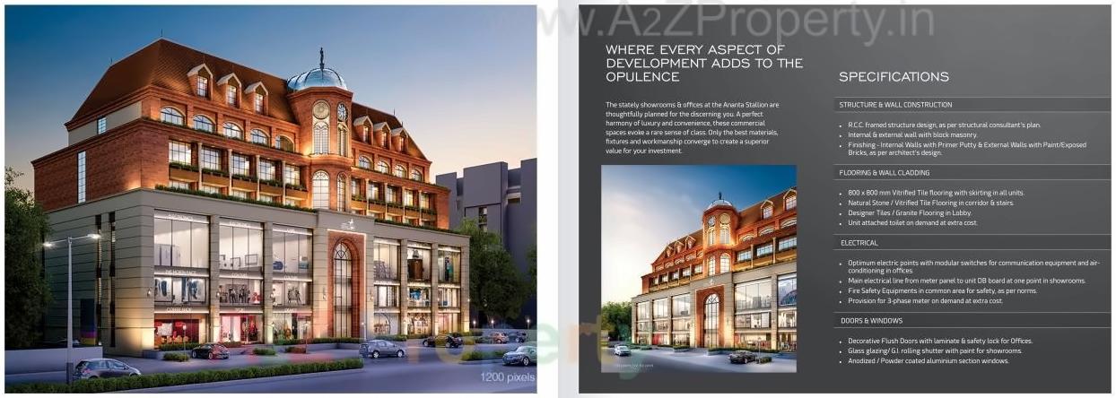  of real estate project Ananta Stallion located at Sevasi, Vadodara, Gujarat