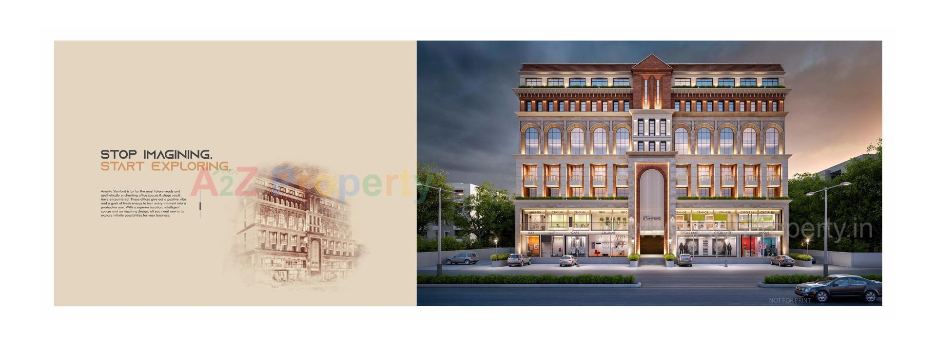  of real estate project Ananta Stanford located at Gotri, Vadodara, Gujarat