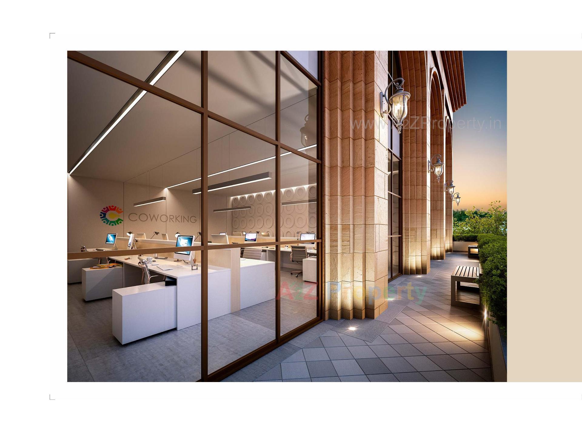 3D Elevation of real estate project Ananta Stanford located at Gotri, Vadodara, Gujarat