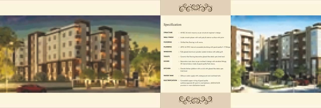  of real estate project Ananya Heights located at Sayajipura, Vadodara, Gujarat