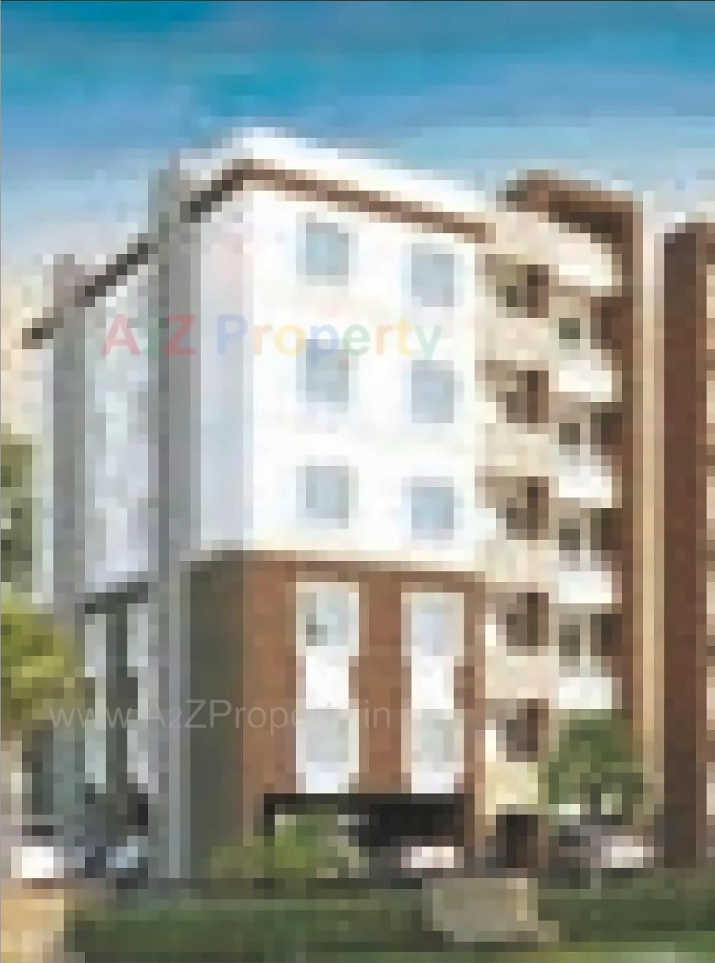 3D Elevation of real estate project Ananya Heights located at Sayajipura, Vadodara, Gujarat