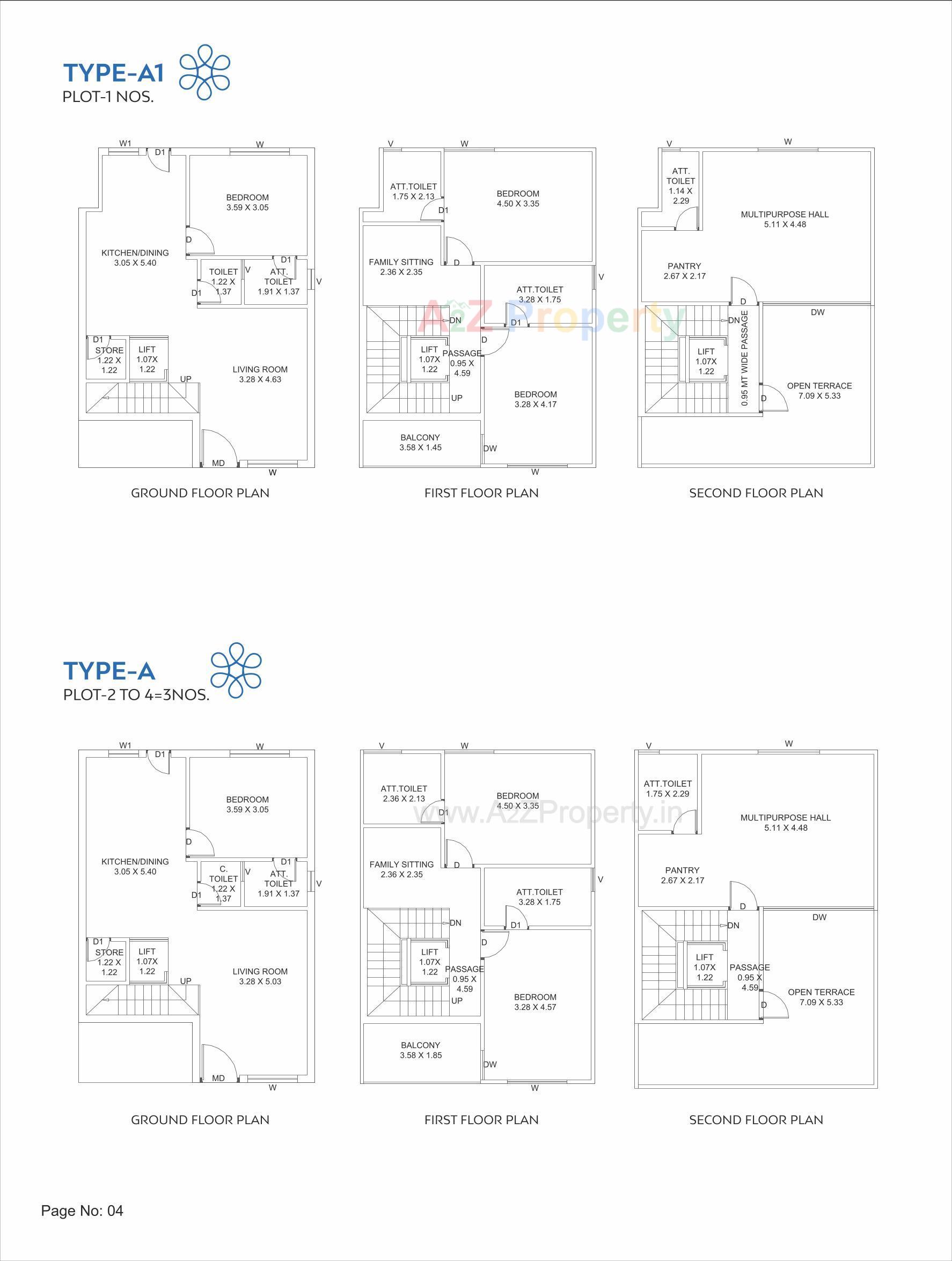 Layout of real estate project Anaya Eternity located at Ankhol, Vadodara, Gujarat