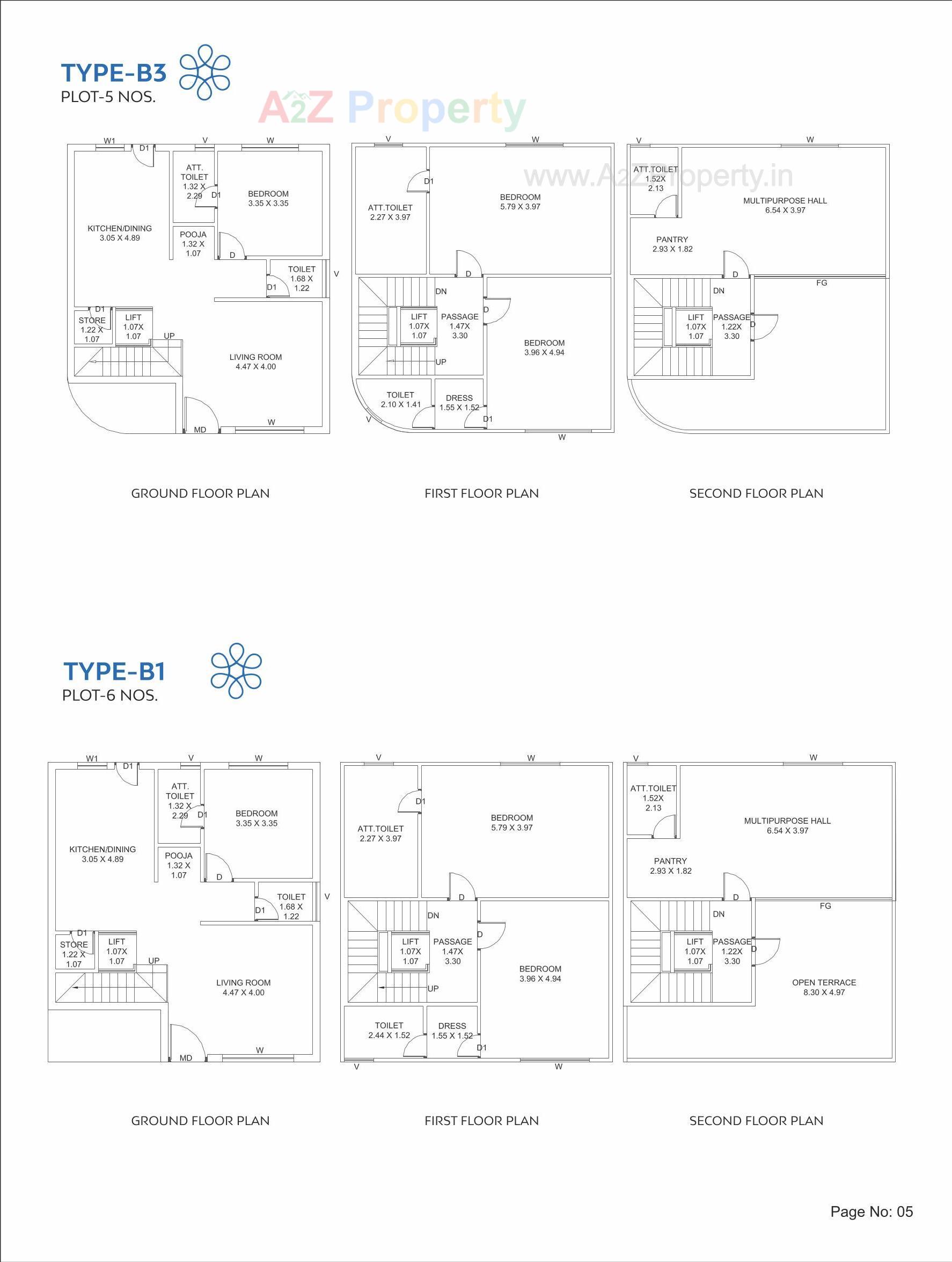 Layout of real estate project Anaya Eternity located at Ankhol, Vadodara, Gujarat