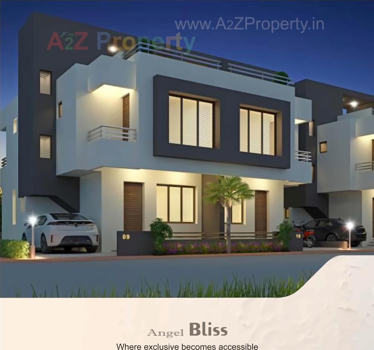 3D Elevation of real estate project Angel Bliss located at Bill, Vadodara, Gujarat