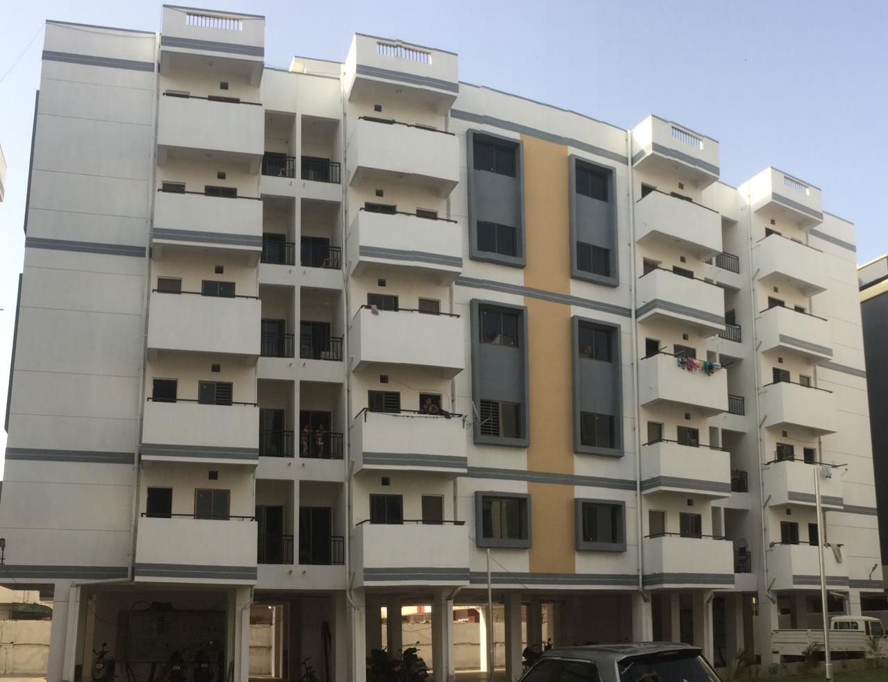 155402_const of real estate project Anjani Homes located at Jambuva, Vadodara, Gujarat