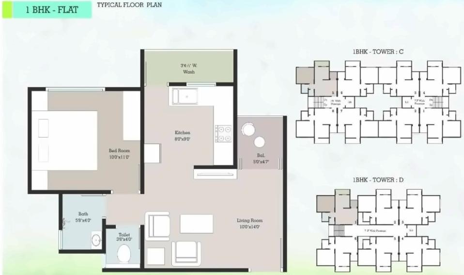 Layout of real estate project Anjani Homes located at Jambuva, Vadodara, Gujarat