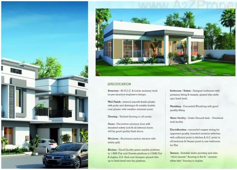  of real estate project Anjani Homes located at Jambuva, Vadodara, Gujarat