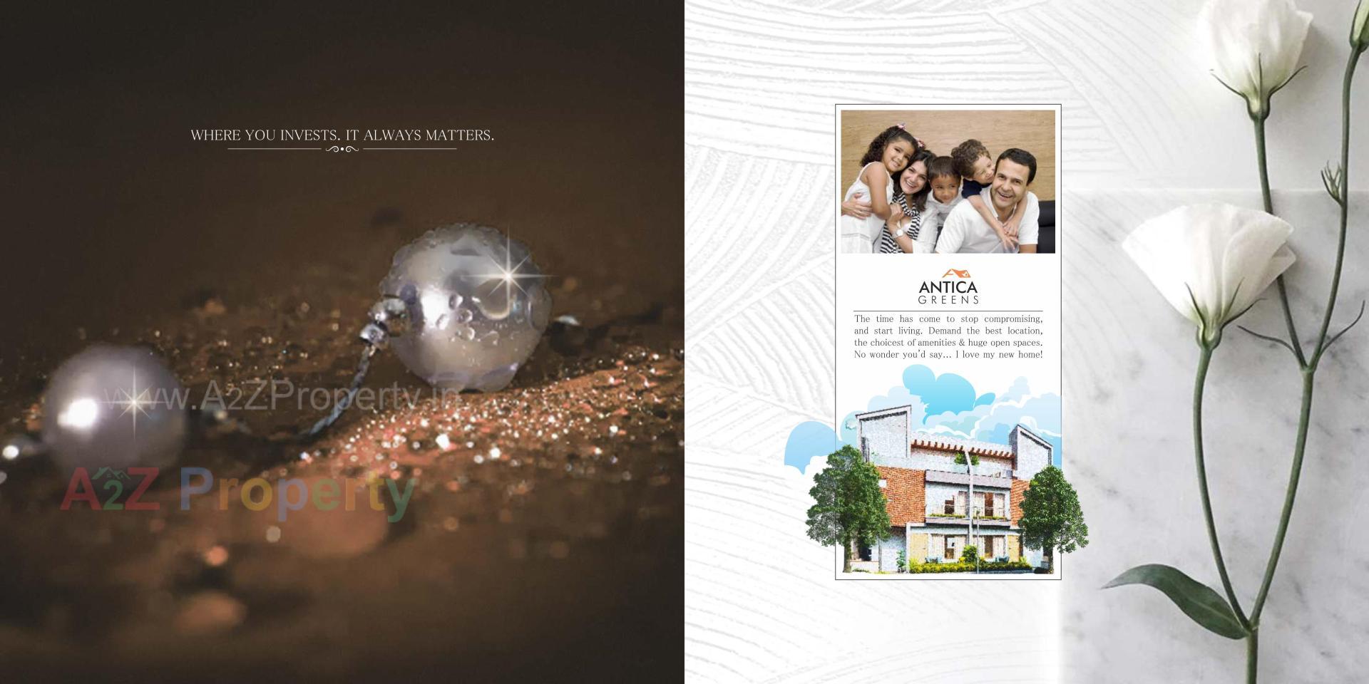  of real estate project Antica Greens located at Maretha, Vadodara, Gujarat