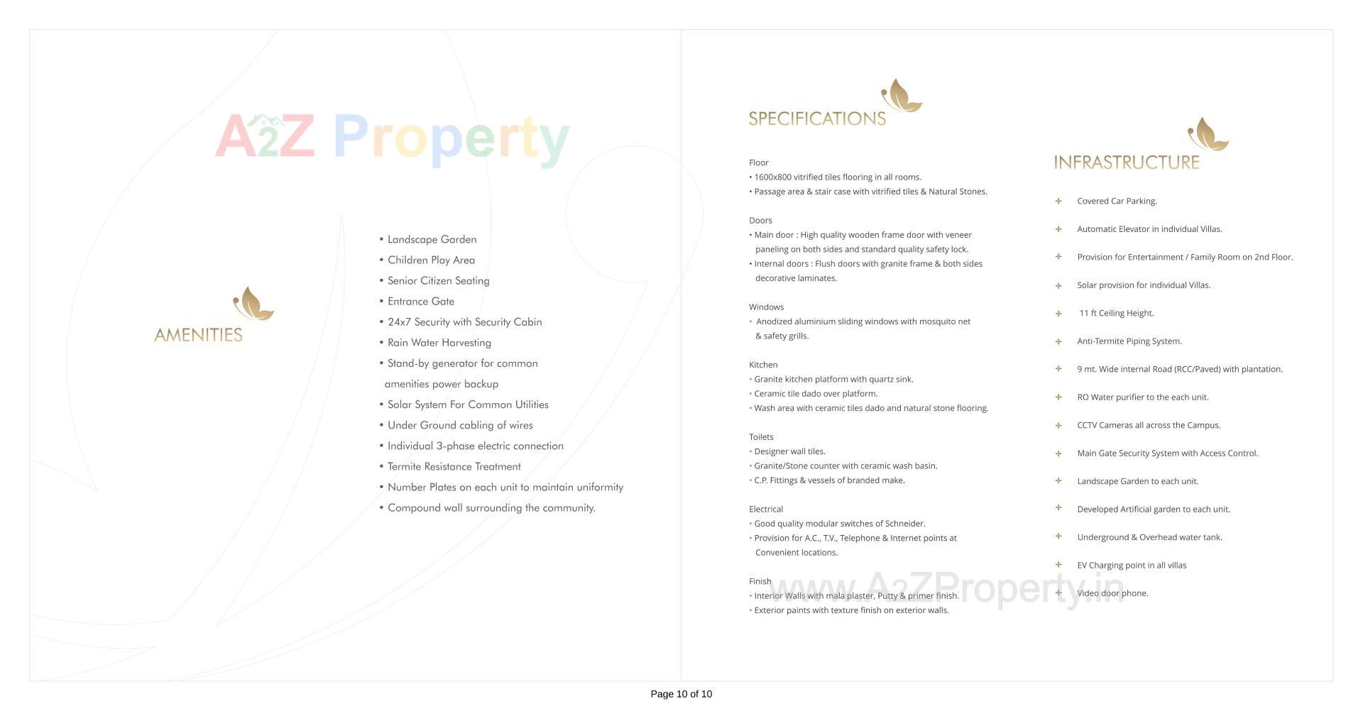  of real estate project Aranya located at Chhani, Vadodara, Gujarat