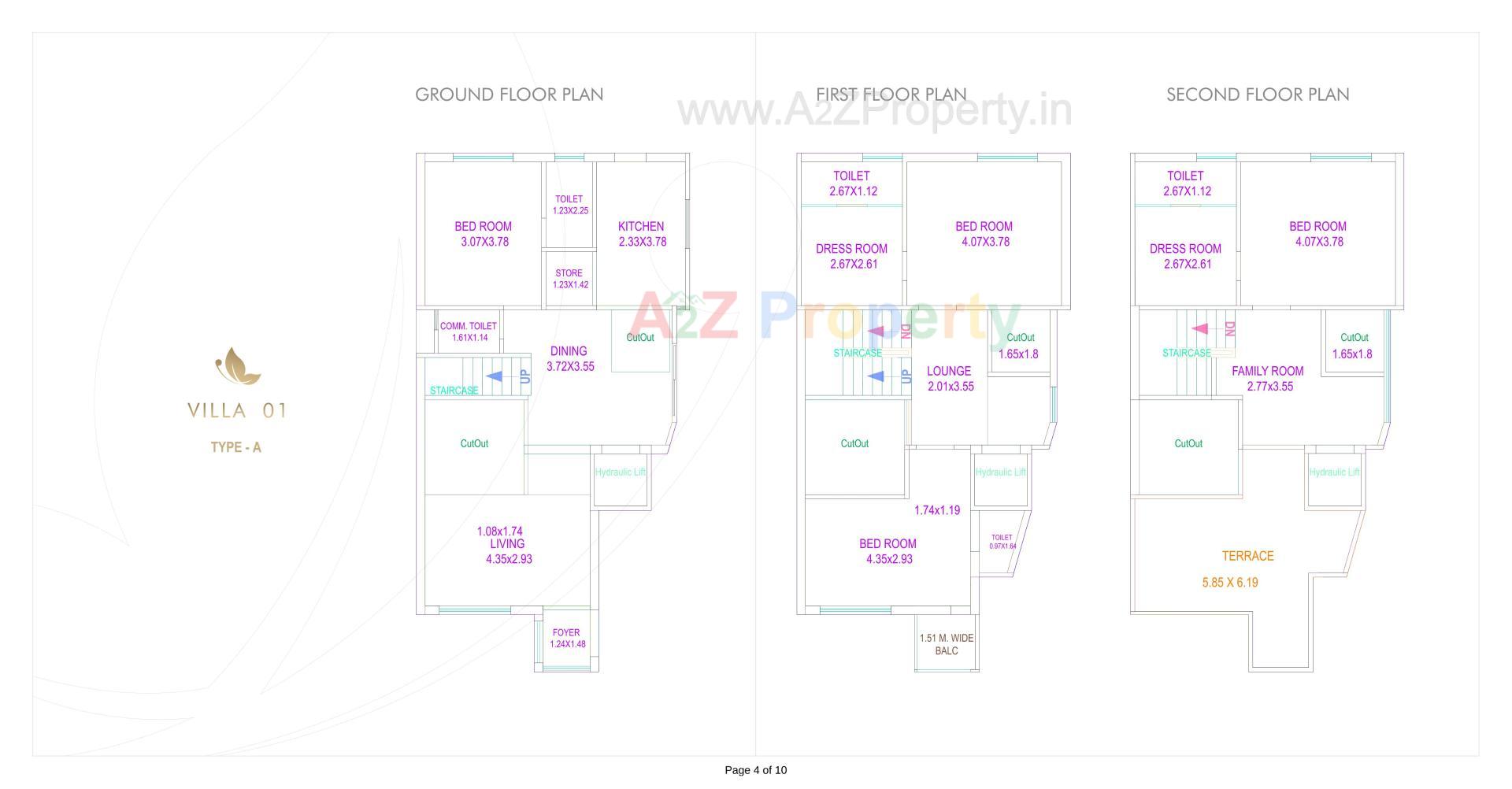  of real estate project Aranya located at Chhani, Vadodara, Gujarat