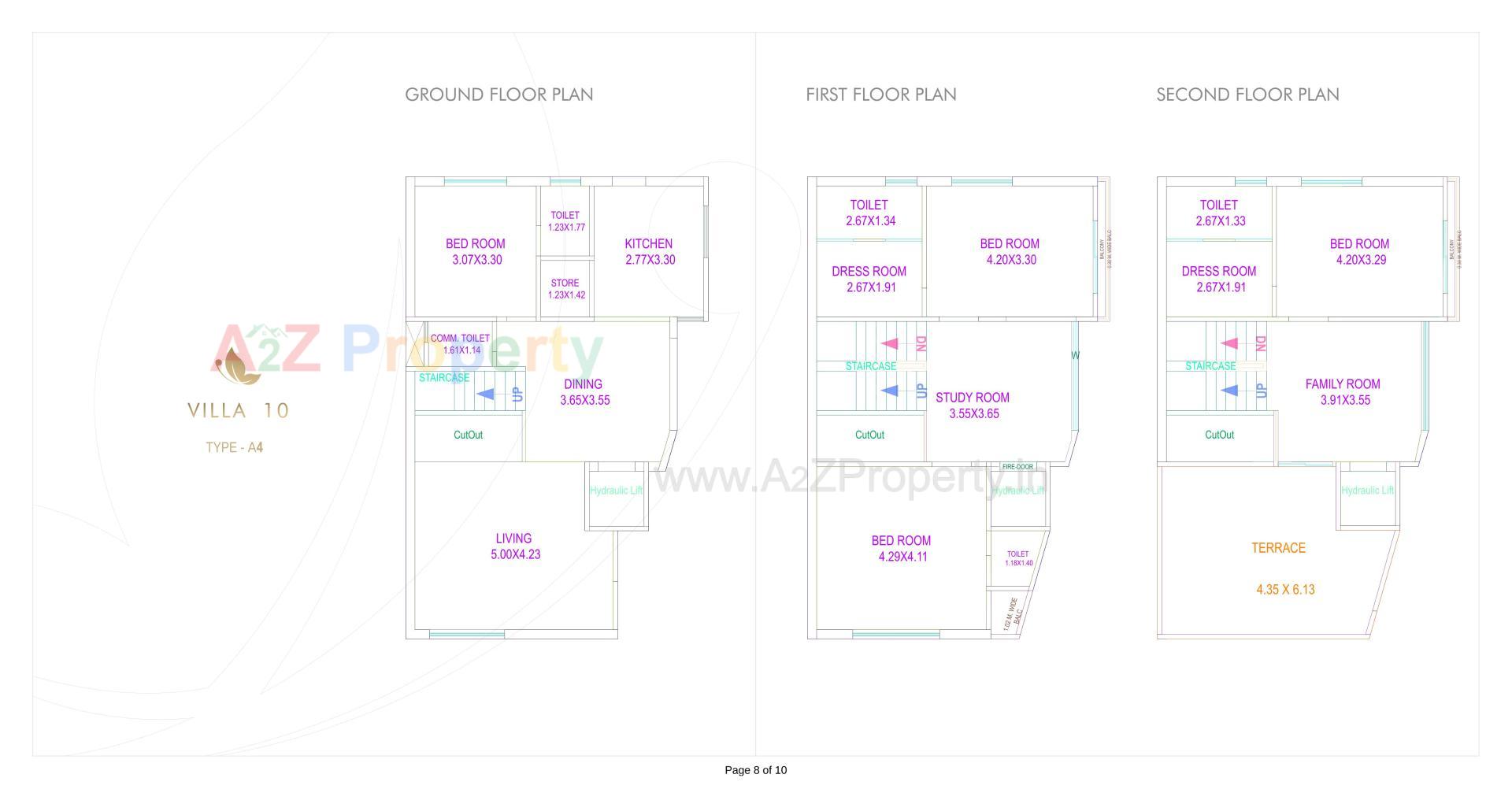  of real estate project Aranya located at Chhani, Vadodara, Gujarat