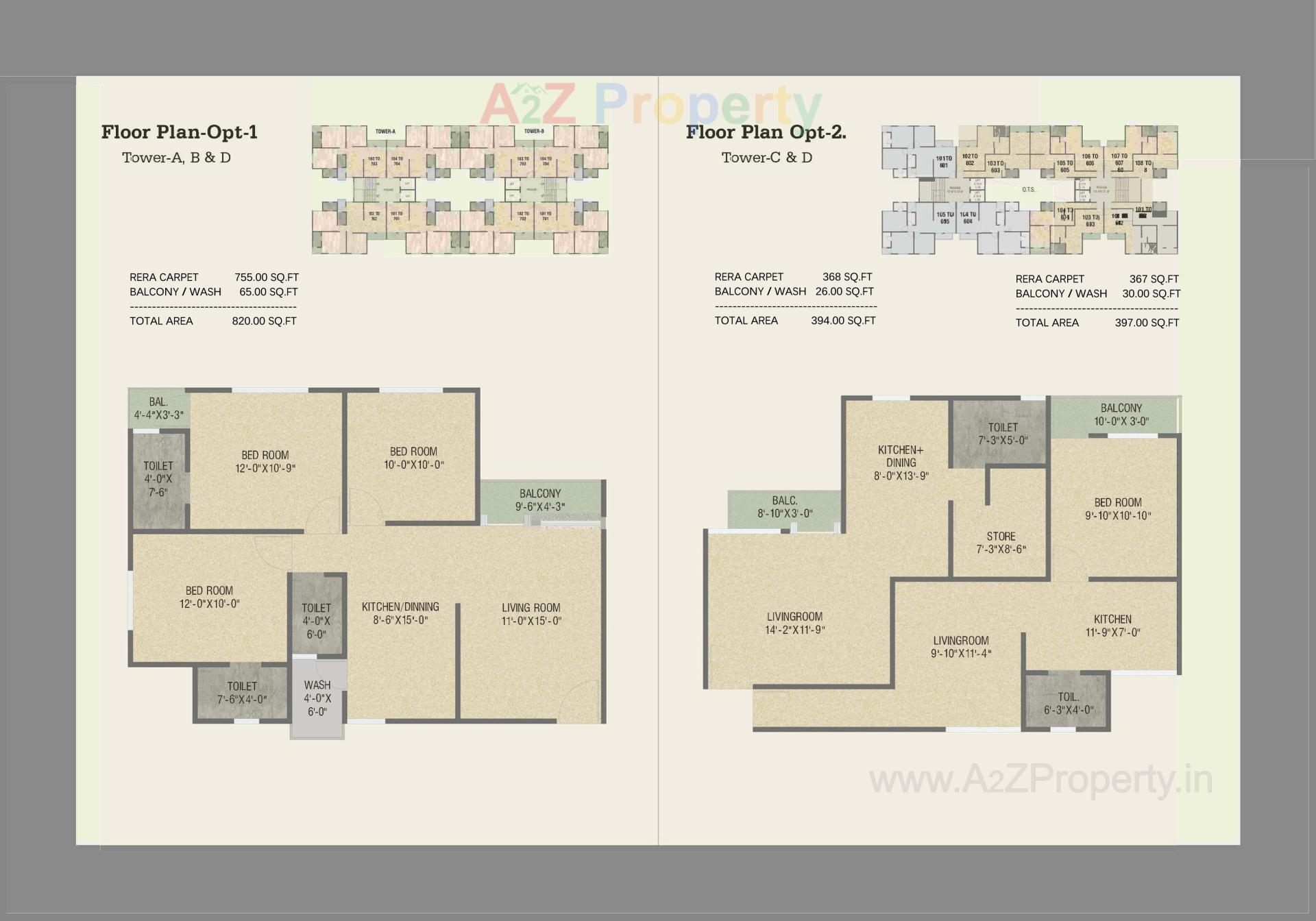 Layout of real estate project Aranya One located at Bhayli, Vadodara, Gujarat
