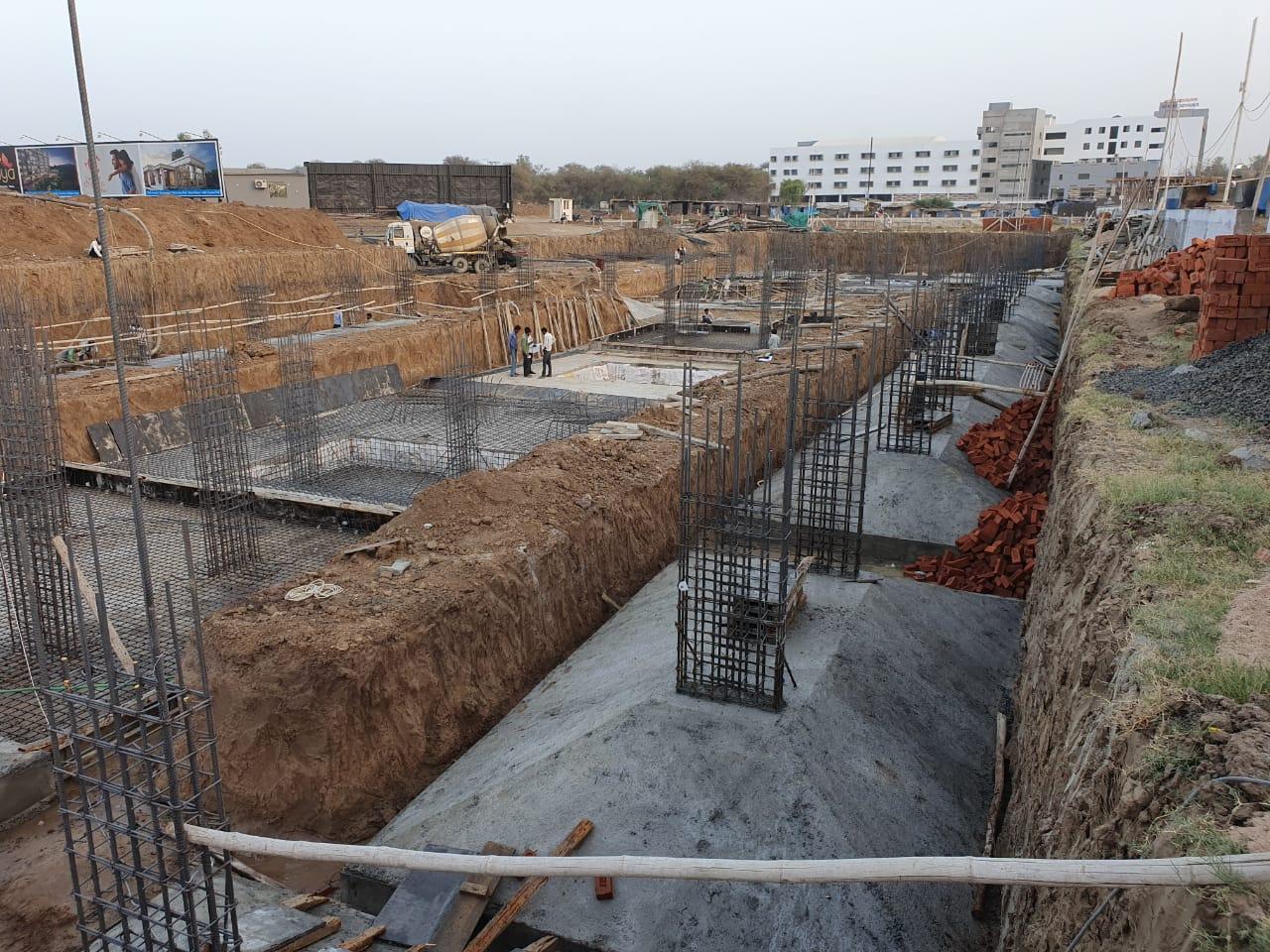 181926_const of real estate project Aranya located at Harni, Vadodara, Gujarat