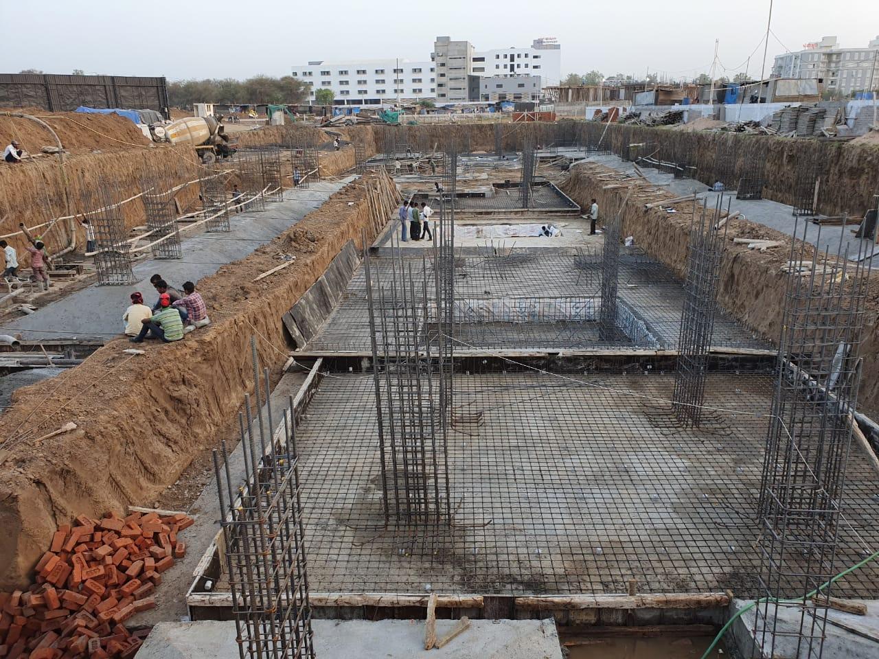 181927_const of real estate project Aranya located at Harni, Vadodara, Gujarat