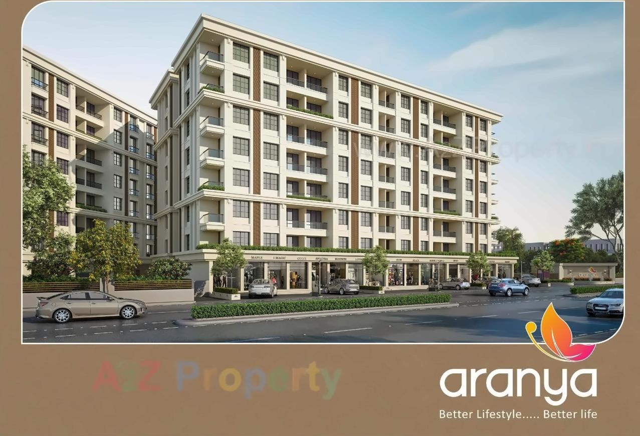 3D Elevation of real estate project Aranya located at Harni, Vadodara, Gujarat