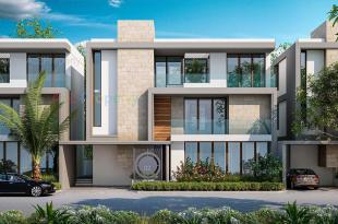 Elevation of real estate project Arcus Courtyard Ii located at Bhayli, Vadodara, Gujarat