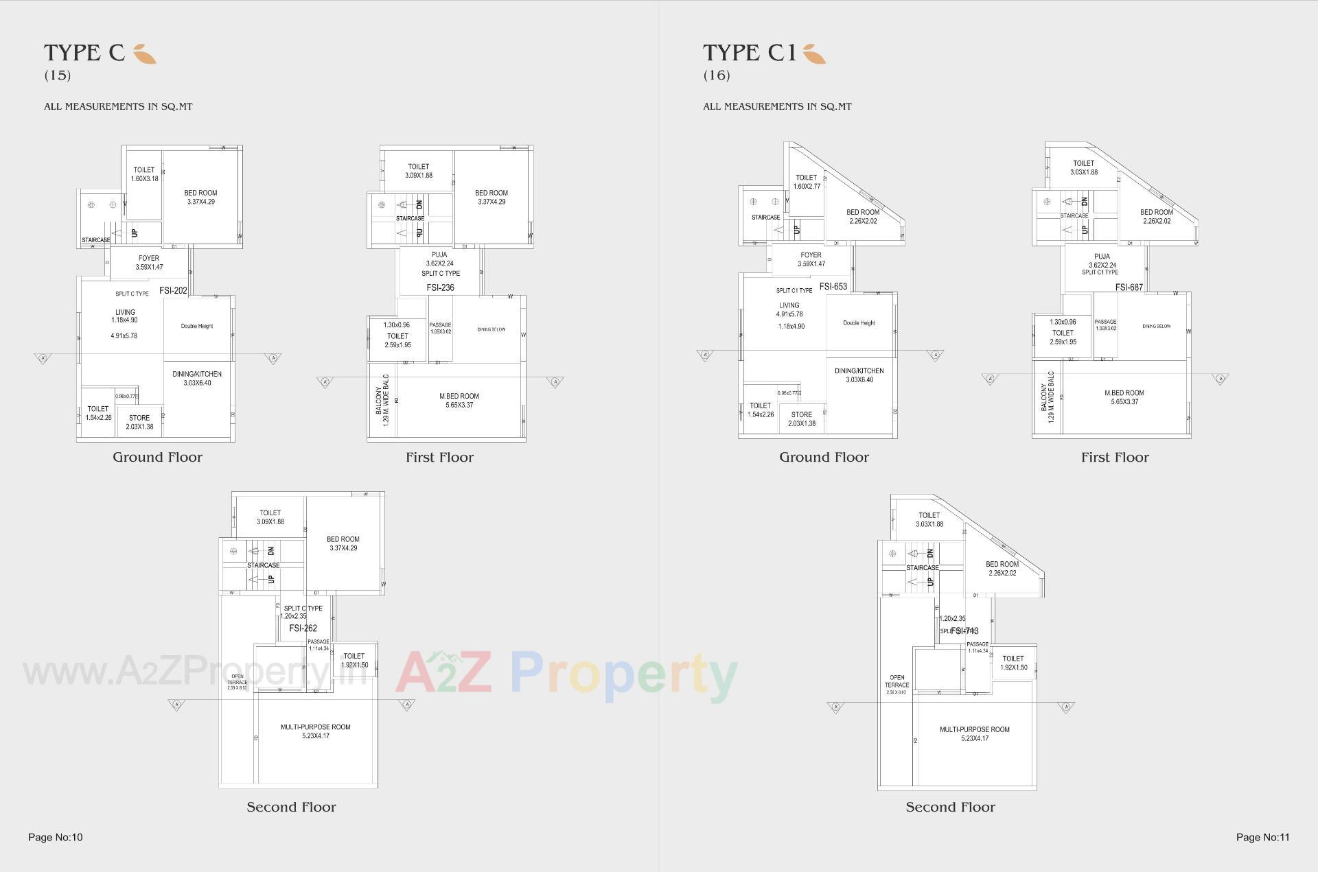 Layout of real estate project Arcus Courtyard Ii located at Bhayli, Vadodara, Gujarat