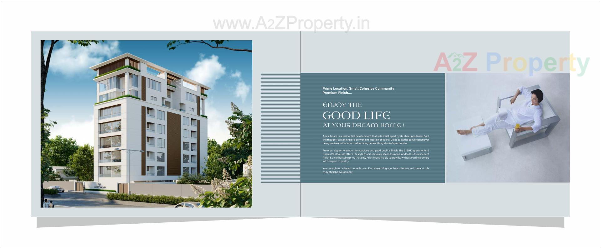  of real estate project Aries Amara located at Tandalja, Vadodara, Gujarat