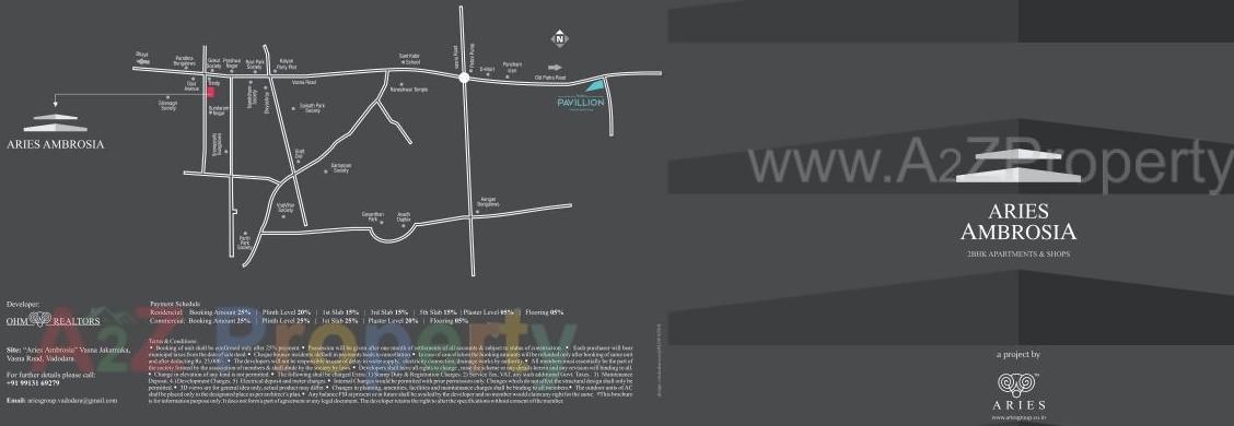  of real estate project Aries Ambrosia located at Tandalaja, Vadodara, Gujarat