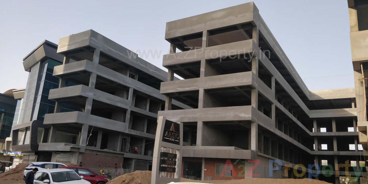 140903_const of real estate project Aristo Aura located at Bhayli, Vadodara, Gujarat