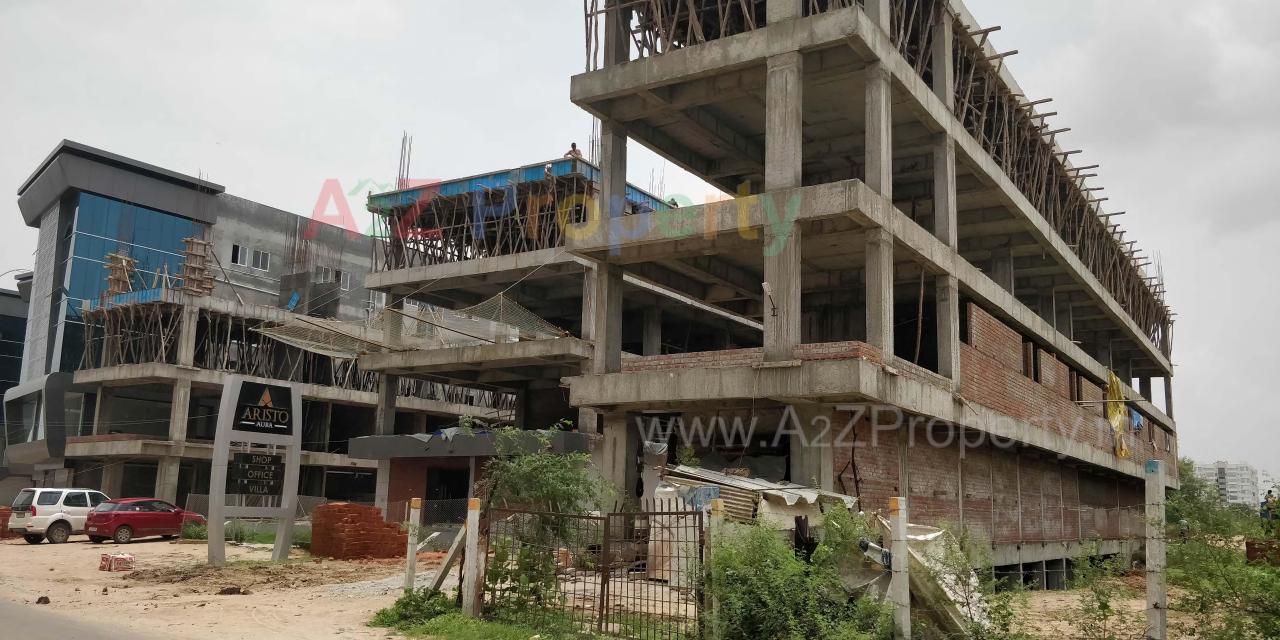 41873_const of real estate project Aristo Aura located at Bhayli, Vadodara, Gujarat