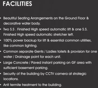 Amenities of Aristo Aura