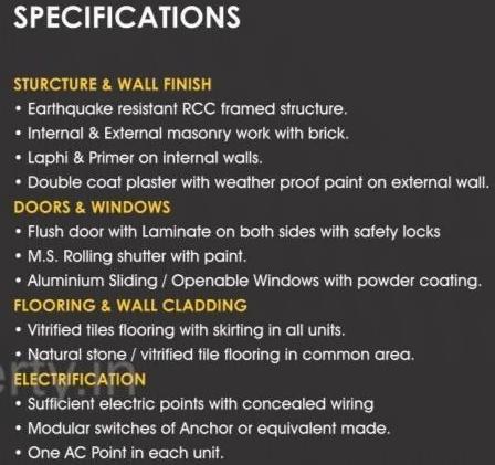 Project Specifications