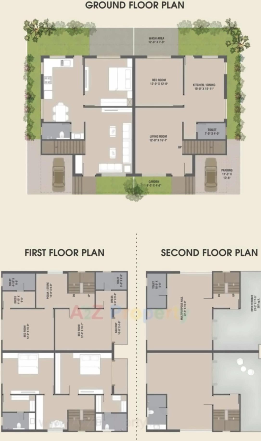 Layout of real estate project Aristo located at Bhayli, Vadodara, Gujarat