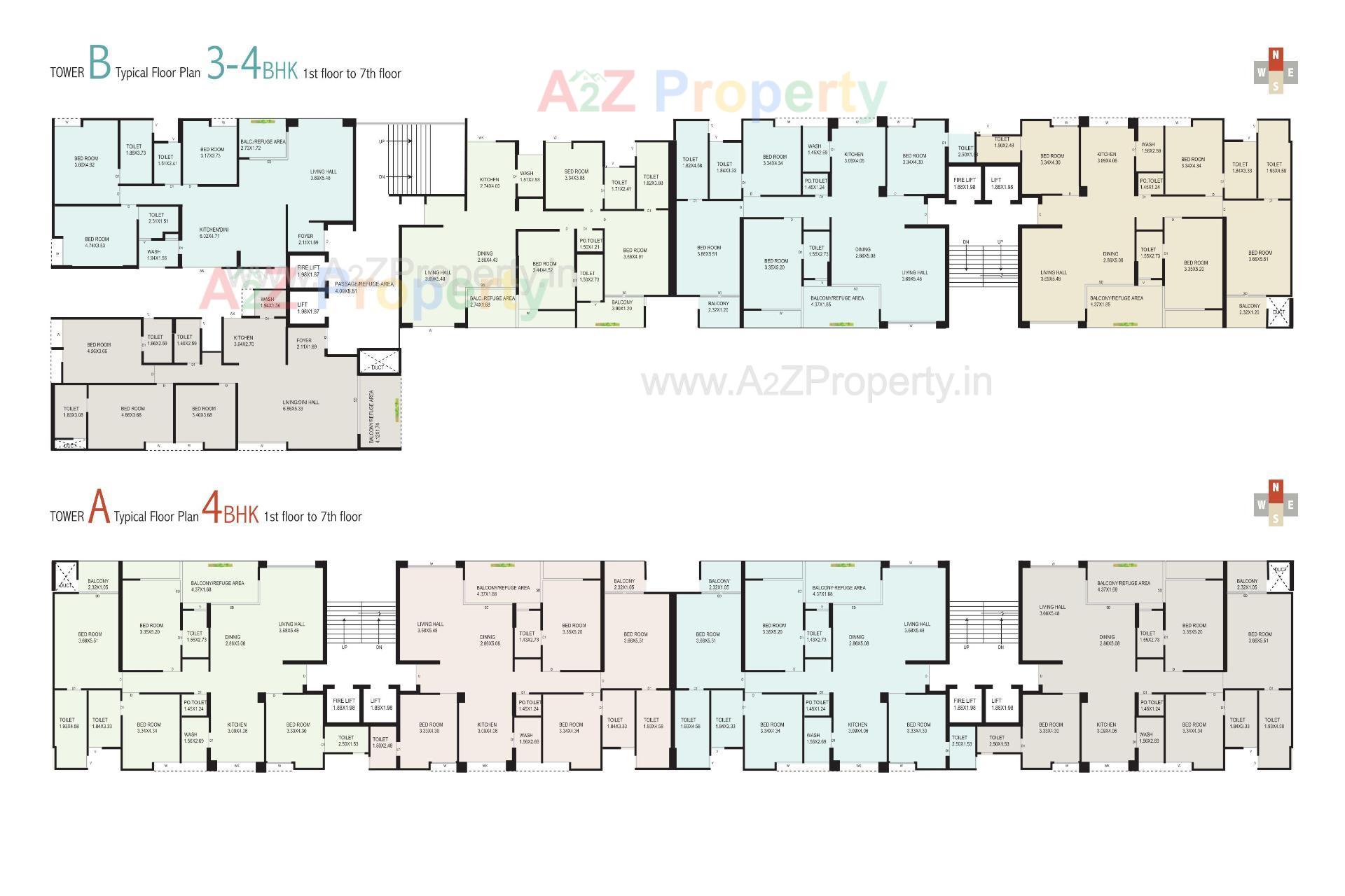 Layout of real estate project Artham Eminence located at Bhayali, Vadodara, Gujarat