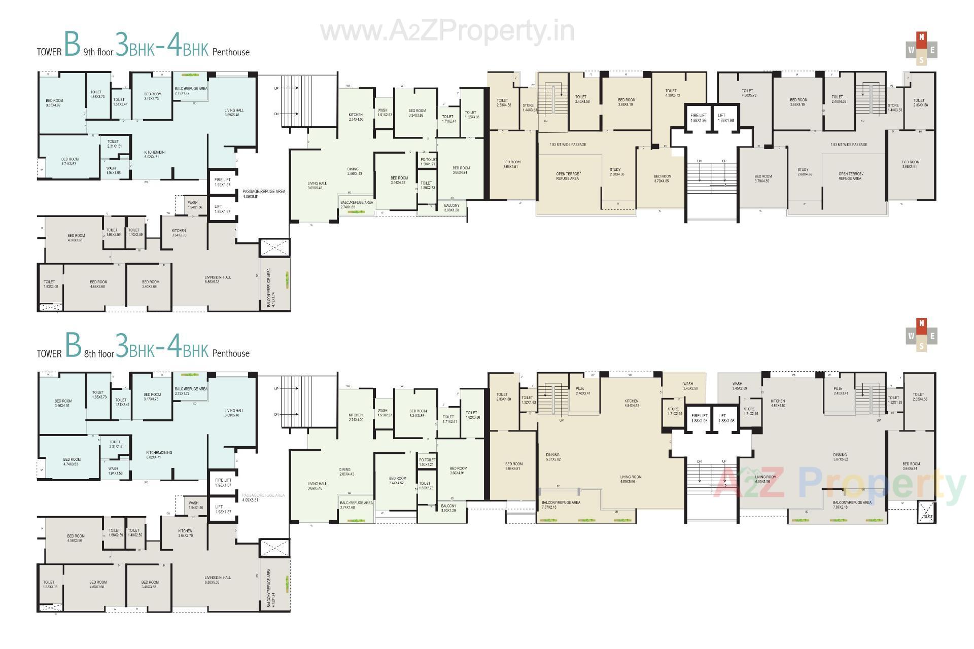 Layout of real estate project Artham Eminence located at Bhayali, Vadodara, Gujarat