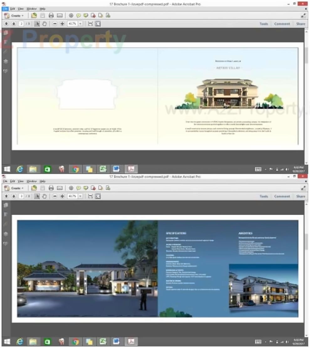  of real estate project Aryahi Villas located at Khanpur, Vadodara, Gujarat