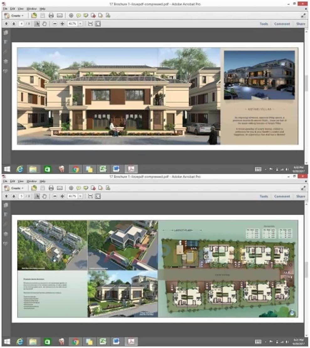  of real estate project Aryahi Villas located at Khanpur, Vadodara, Gujarat