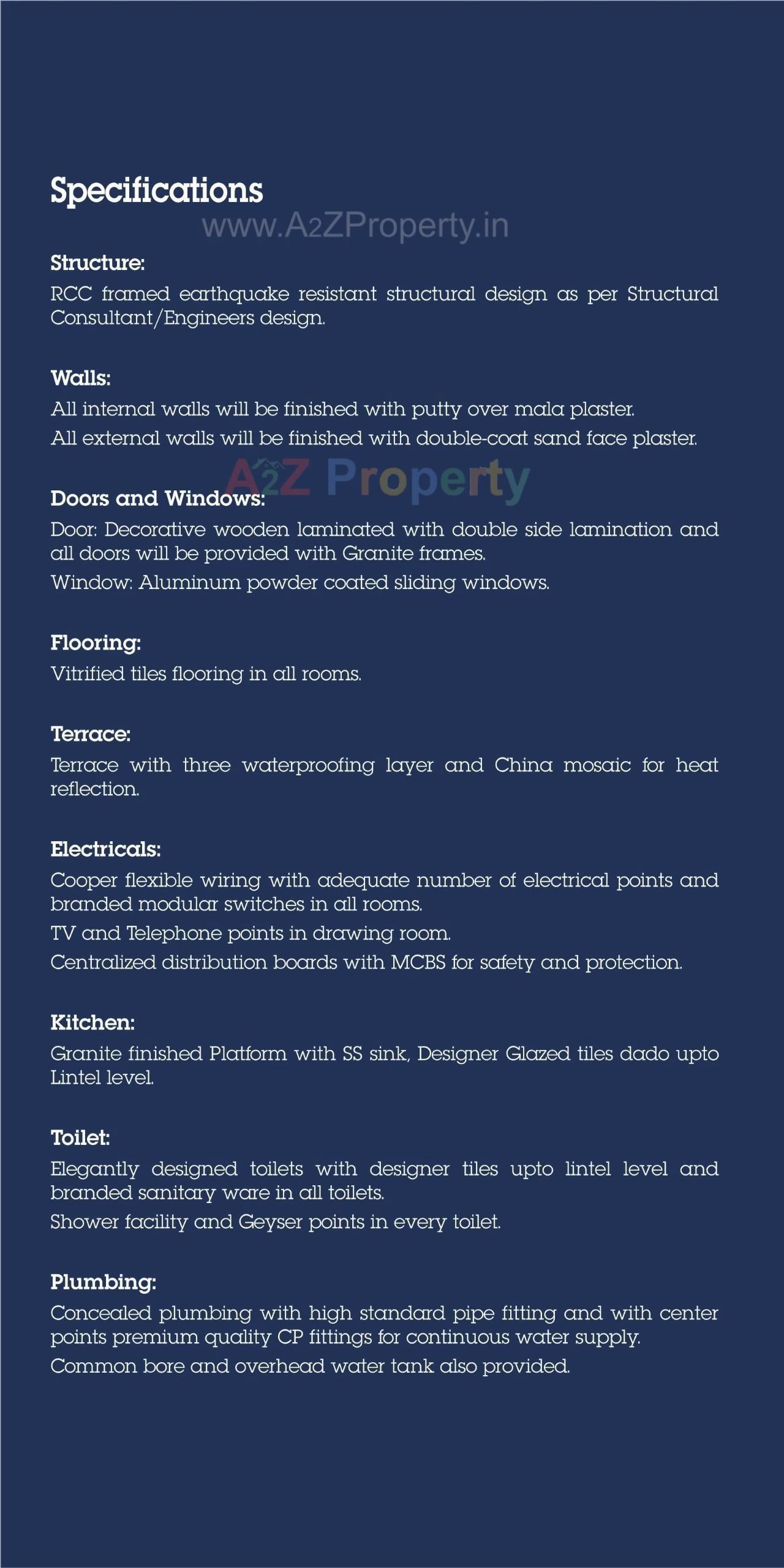 Project Specifications