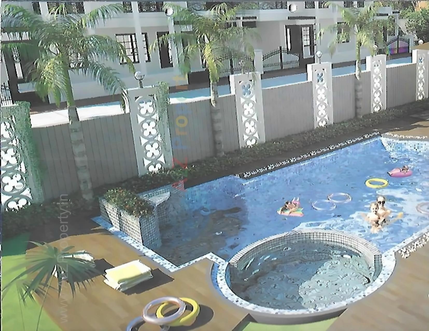 3D Elevation of real estate project Ashok Vatika located at Bill, Vadodara, Gujarat