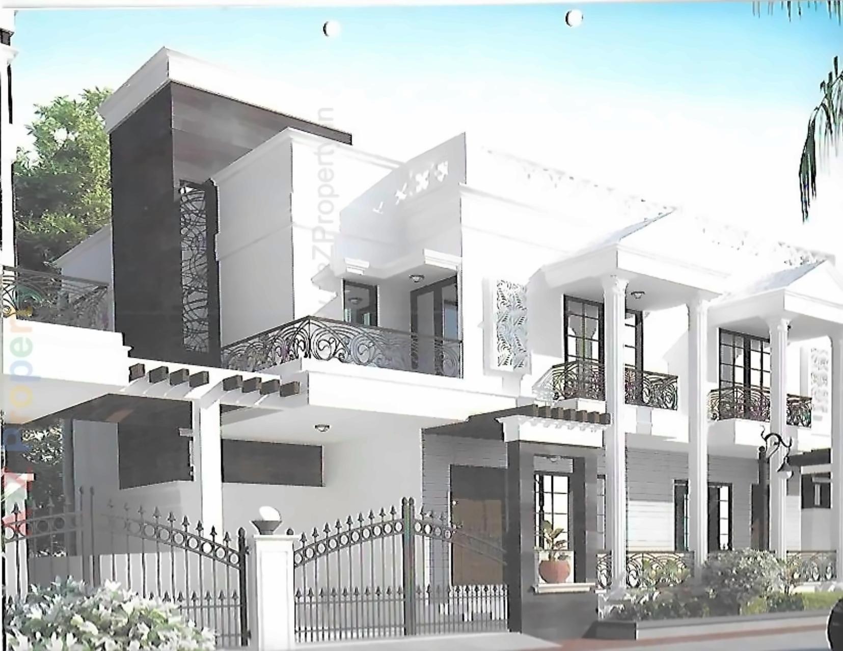3D Elevation of real estate project Ashok Vatika located at Bill, Vadodara, Gujarat
