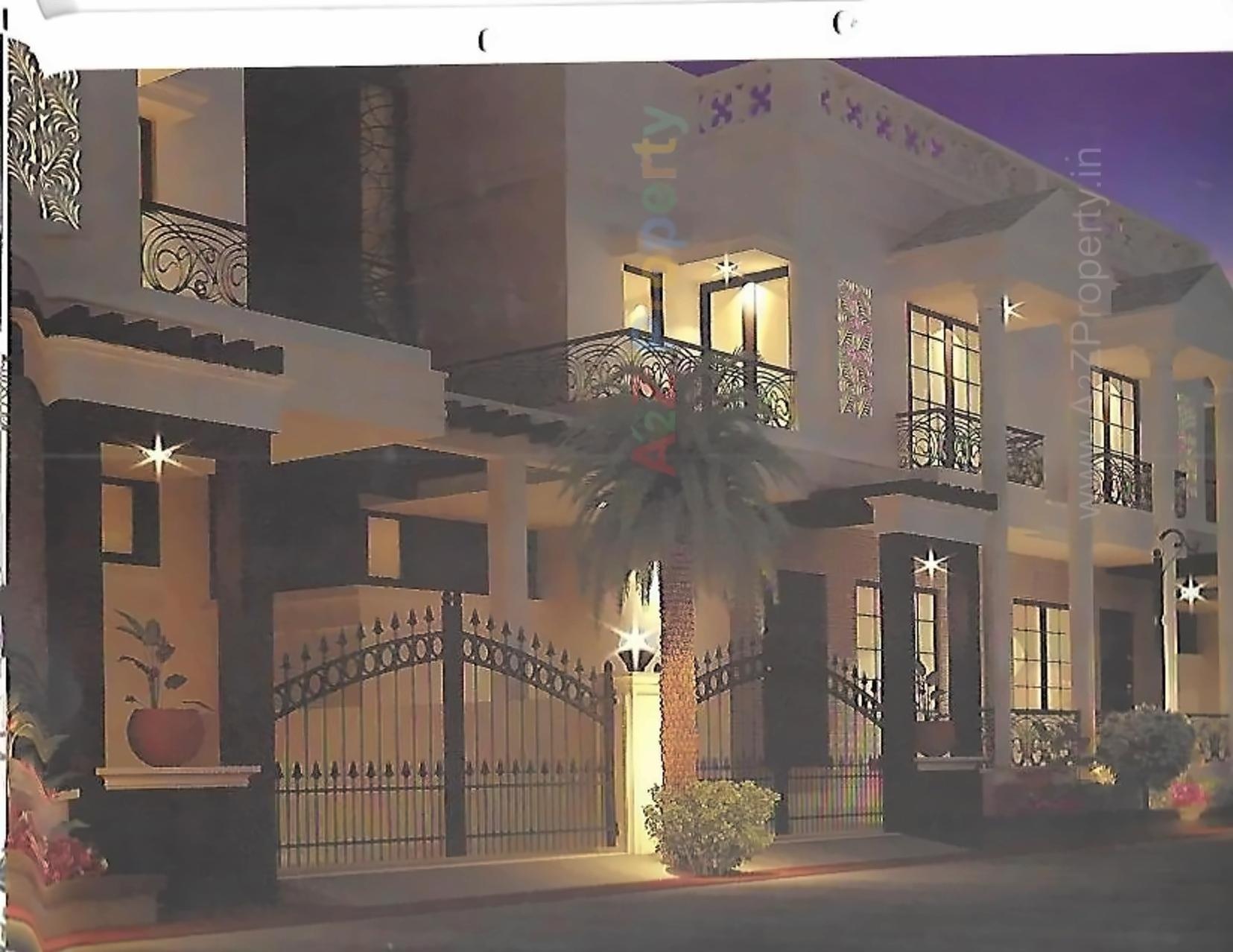 3D Elevation of real estate project Ashok Vatika located at Bill, Vadodara, Gujarat