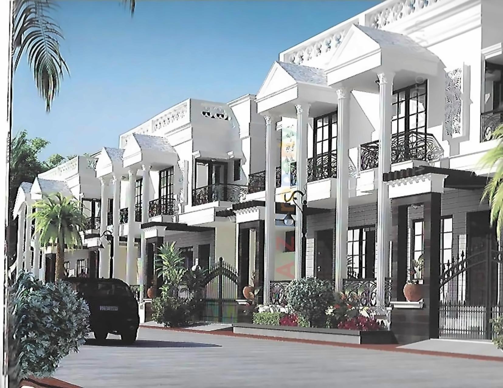 3D Elevation of real estate project Ashok Vatika located at Bill, Vadodara, Gujarat