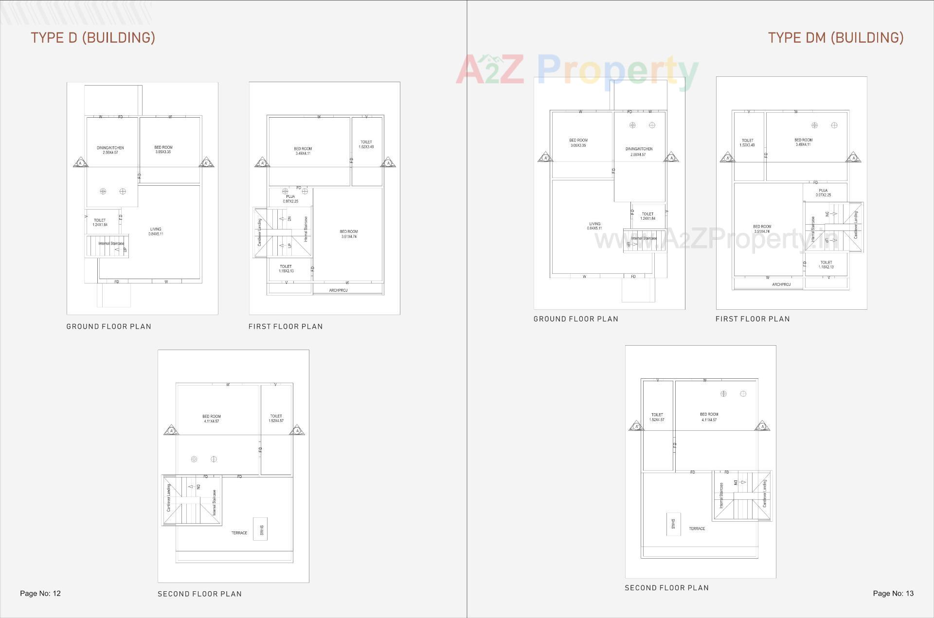 Layout of real estate project Aston located at Kalali, Vadodara, Gujarat