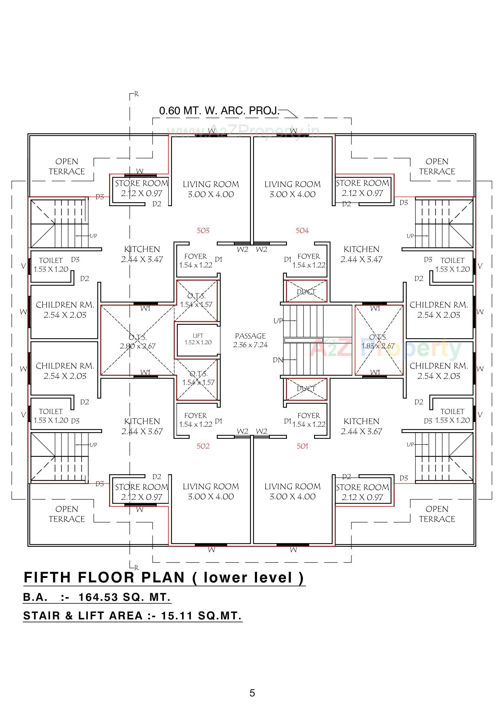 Layout of real estate project Atharva Sarthak located at Sevasi, Vadodara, Gujarat