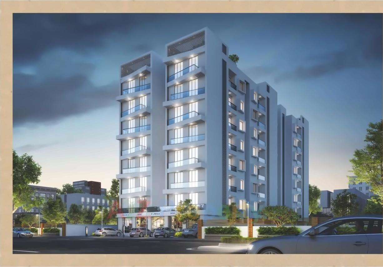 3D Elevation of real estate project Atharva located at Bhayli, Vadodara, Gujarat