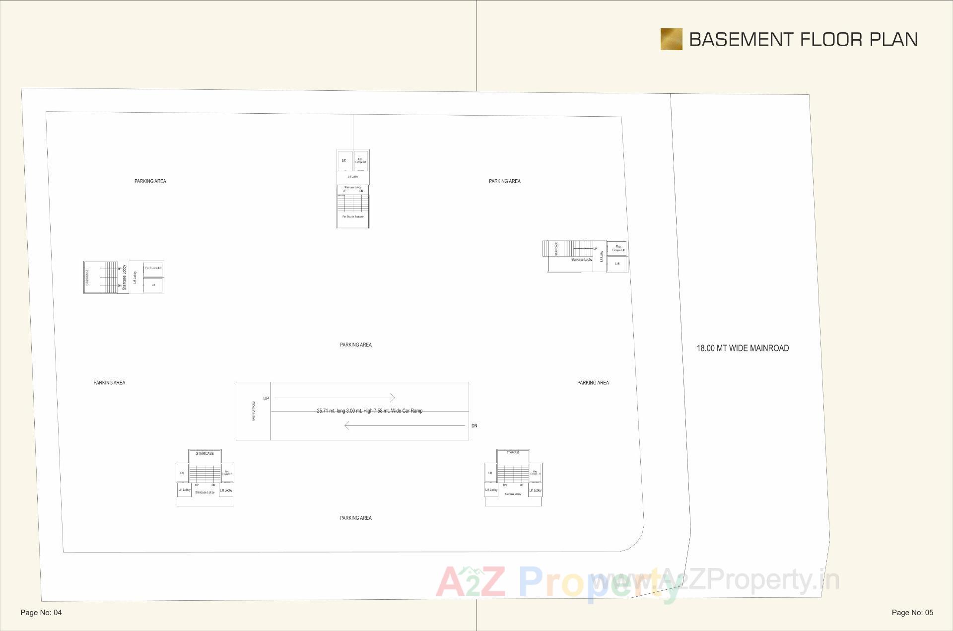  of real estate project Athashree Inspera located at Bhayli, Vadodara, Gujarat