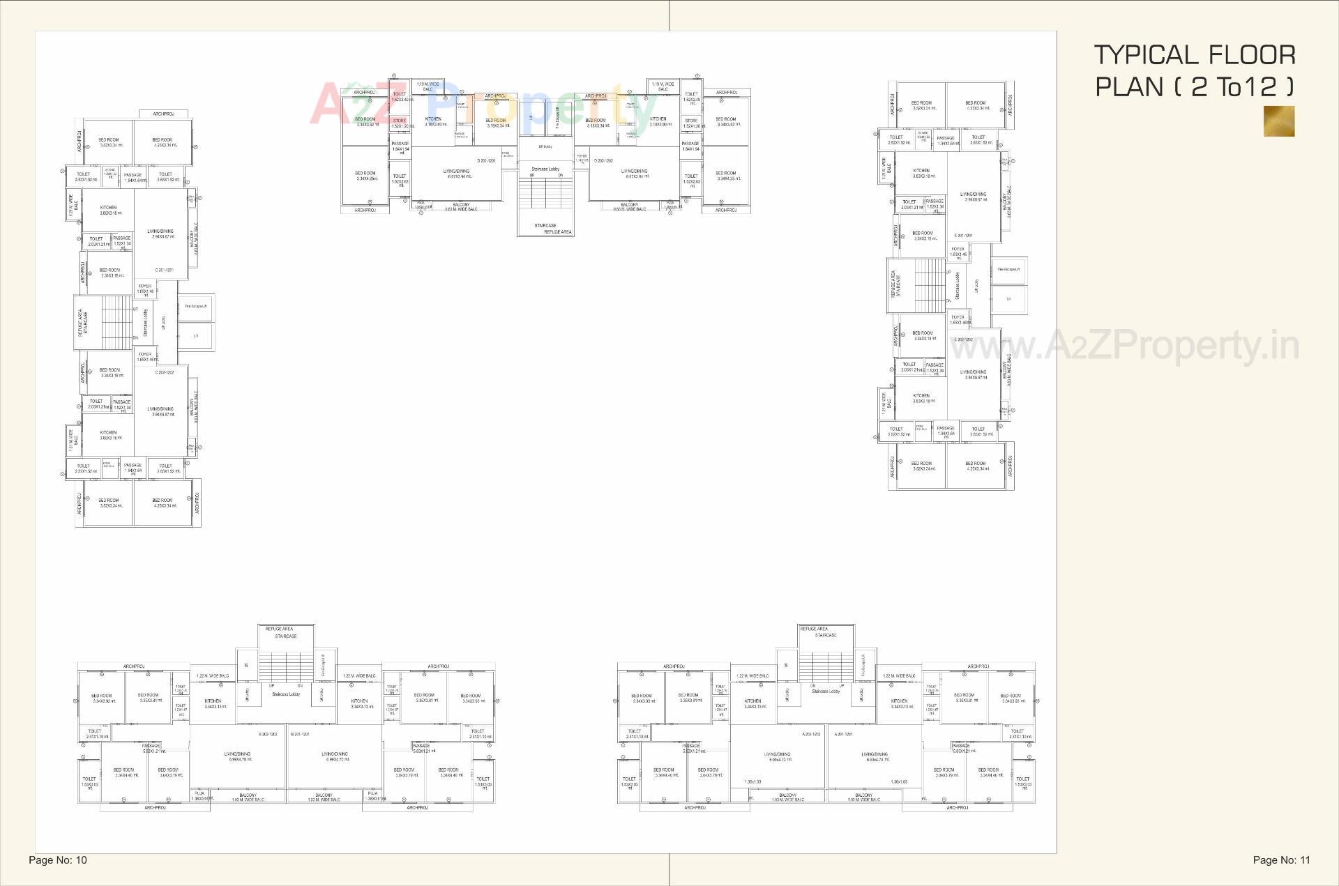 Layout of real estate project Athashree Inspera located at Bhayli, Vadodara, Gujarat