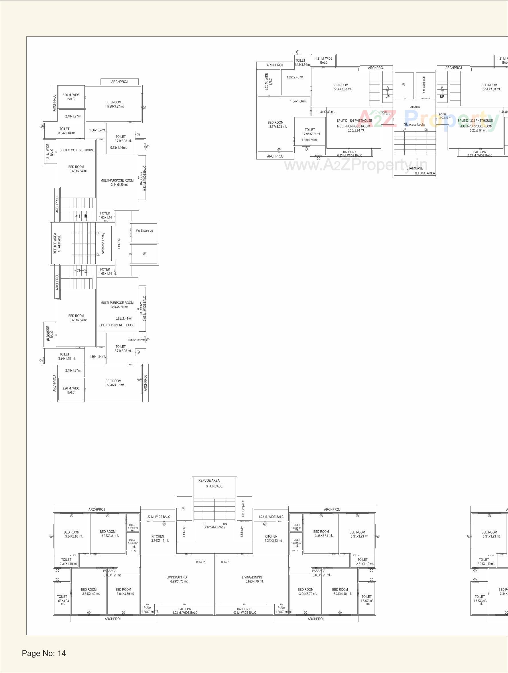 Layout of real estate project Athashree Inspera located at Bhayli, Vadodara, Gujarat
