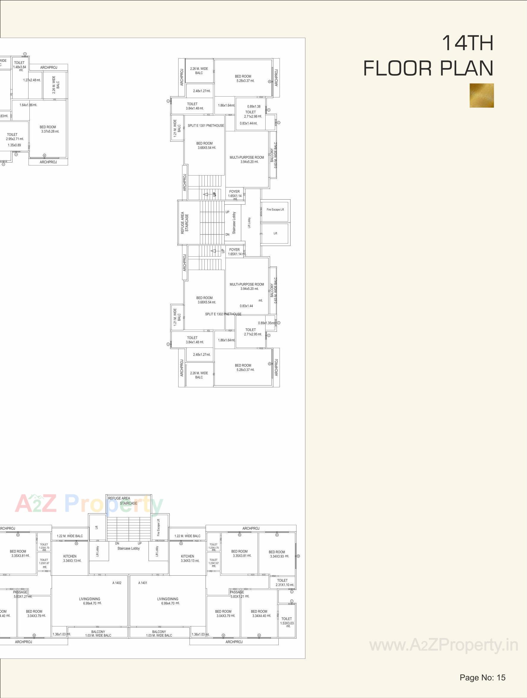 Layout of real estate project Athashree Inspera located at Bhayli, Vadodara, Gujarat