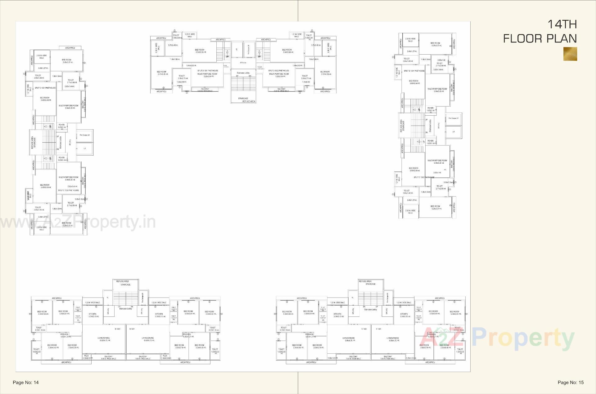 Layout of real estate project Athashree Inspera located at Bhayli, Vadodara, Gujarat