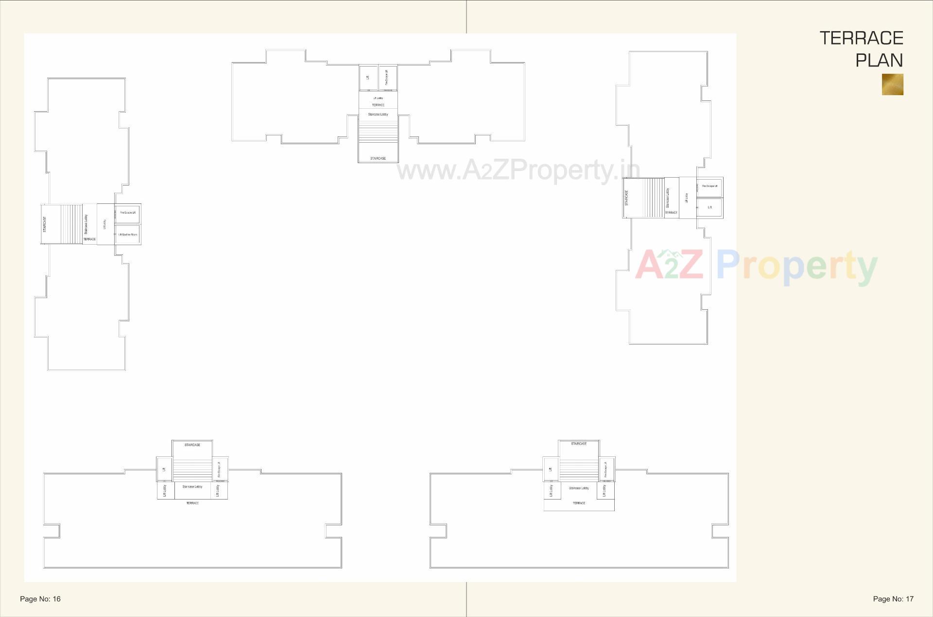 Layout of real estate project Athashree Inspera located at Bhayli, Vadodara, Gujarat