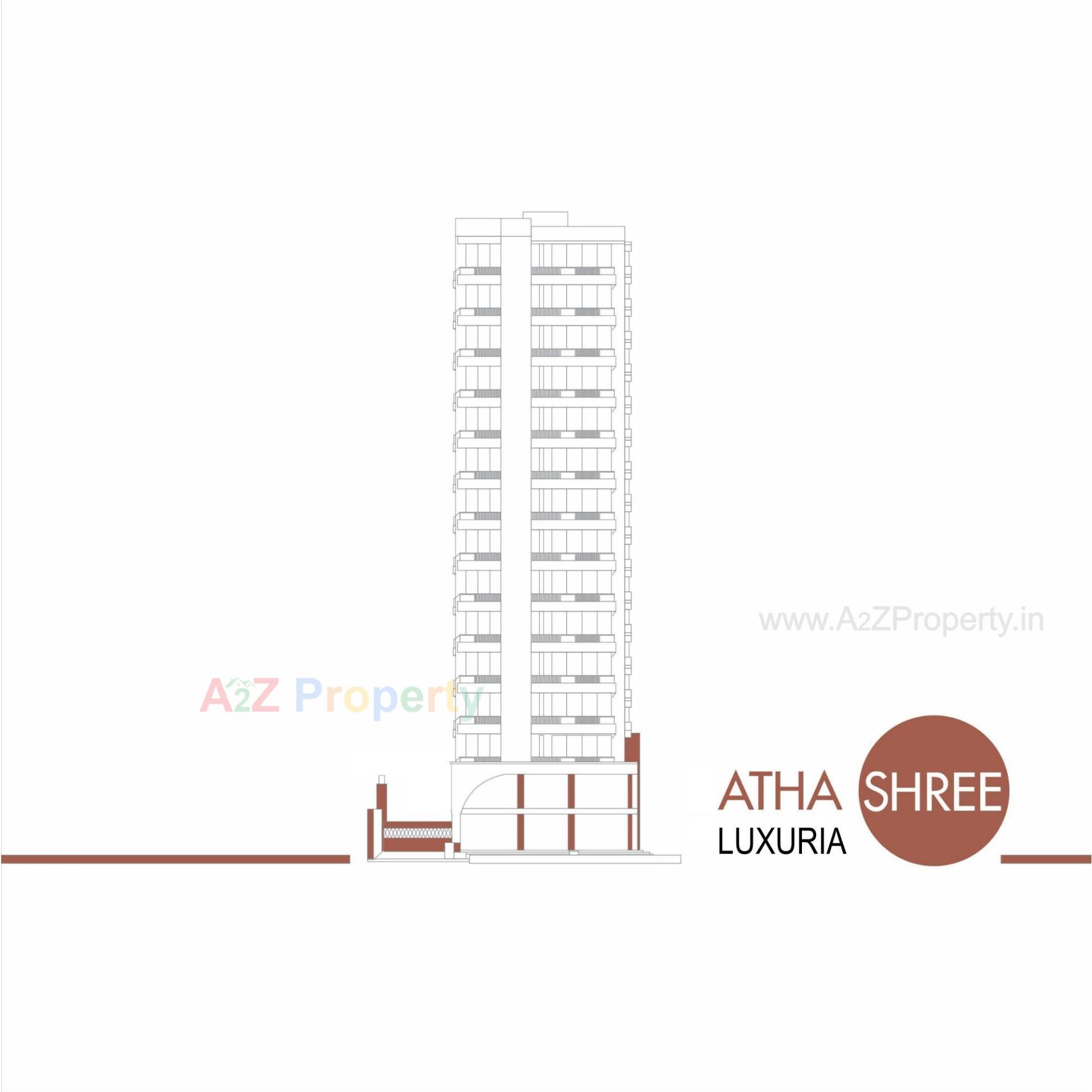  of real estate project Athashree Luxuria located at Bhayali, Vadodara, Gujarat