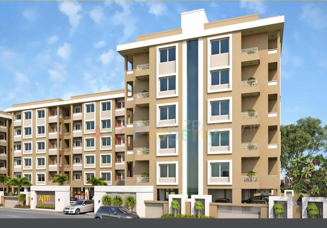 3D Elevation of real estate project Aum Residency located at Vadsar, Vadodara, Gujarat