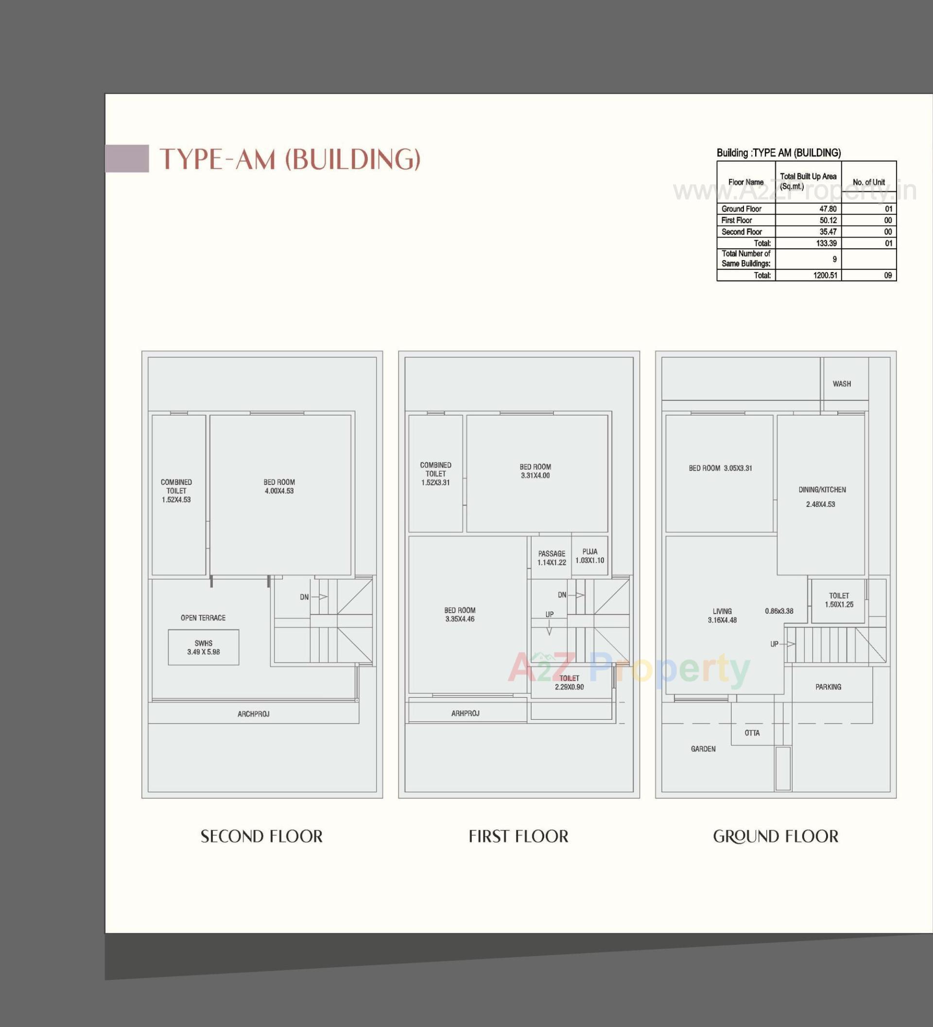 Layout of real estate project Auro Crystal located at Manjalpur, Vadodara, Gujarat